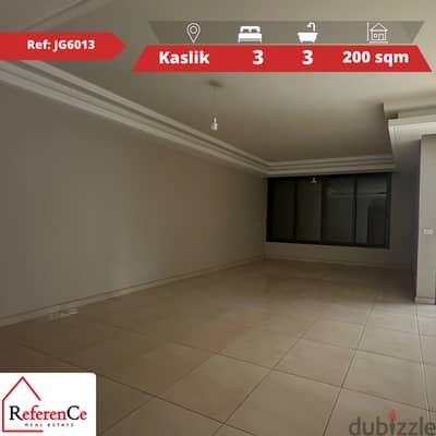 Apartment for sale in Kaslik شقة للبيع في الكسليك