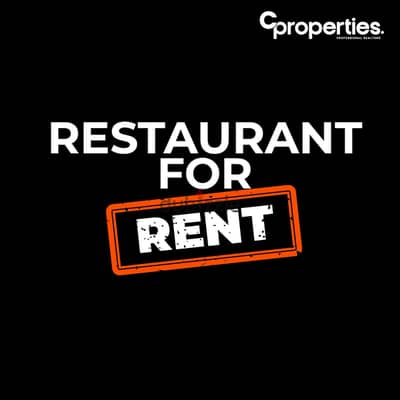 Restaurants | Pubs For Rent In Dbayeh CPRD75