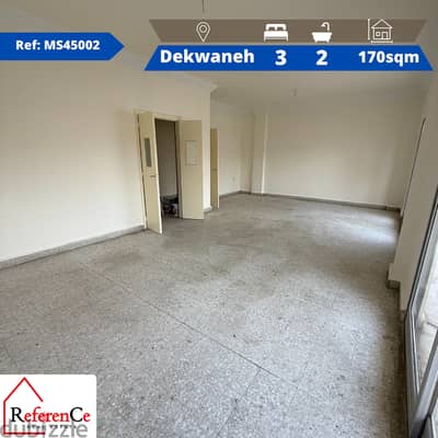 Apartment for rent in Dekwaneh شقة للإيجار في الدكوانة