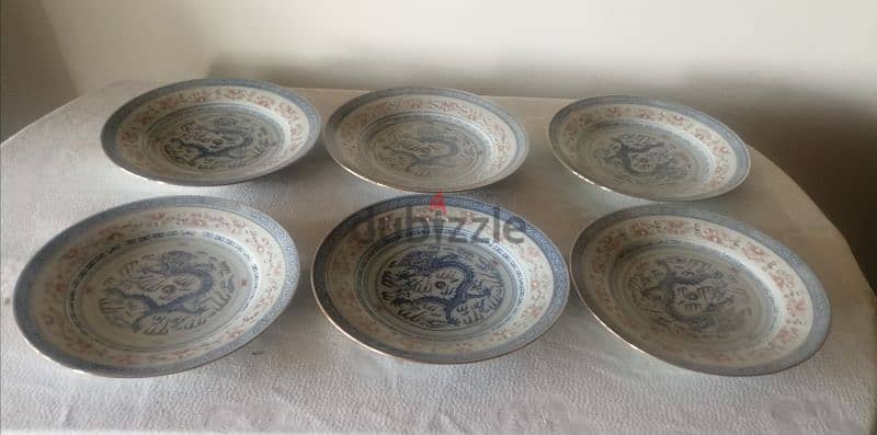 dragonware plates 0