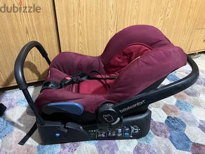 Car seat bebe comfort + base