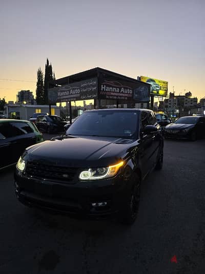 Range Rover Sport 2016 V8 Dynamic Full options top car Clean car fax