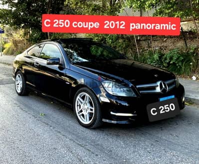 Mercedes-Benz C 250 coupe 2012 high package