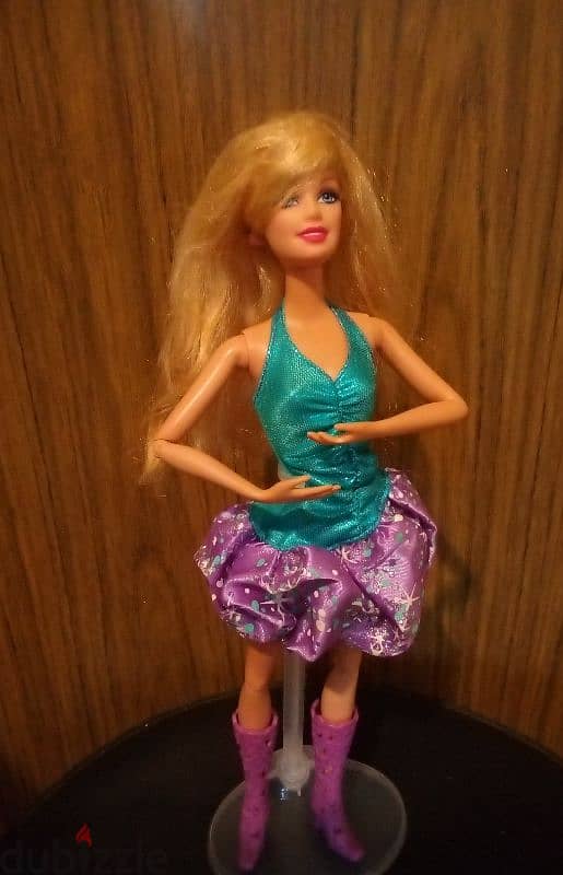 Barbie I CAN BE BABY VET Still Good Mattel doll moves her hand up/down 4