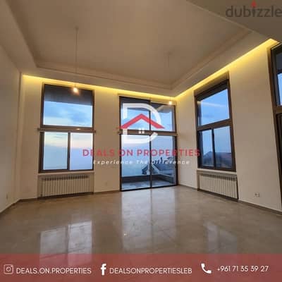 Duplex for rent in Beit Mery دوبلكس للإيجار في بيت مري ١٩٠م٢