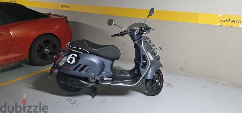 vespa 300cc Gtv 2021 source company low mileage services done 2