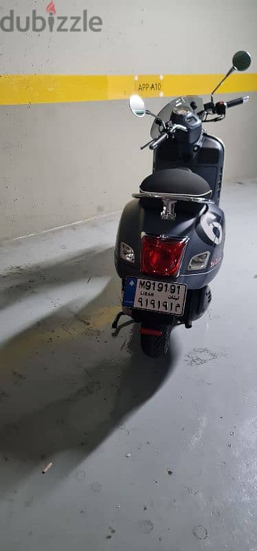 vespa 300cc Gtv 2021 source company low mileage services done 4