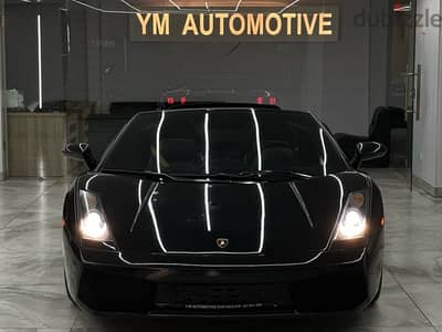 2008 LAMBORGHINI GALLARDO SPYDER IN IMMACULET CONDITION 47,000 KM ONLY