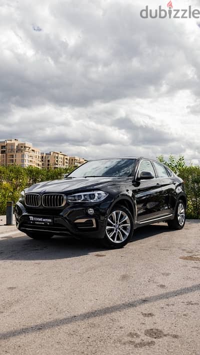 BMW X6 XDRIVE 35i 2018, 1 OWNER, BASSOUL&HNEINE SOURCE AND SERVICES !!