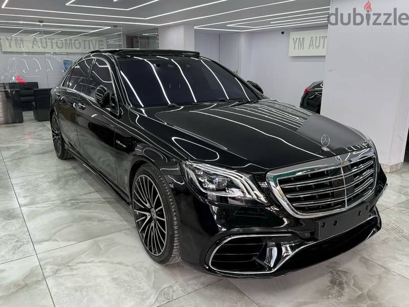 2015 S550 kit S63 AMG 2020 V8 BITURBO BLACK/BROWN PANORAMIC 0