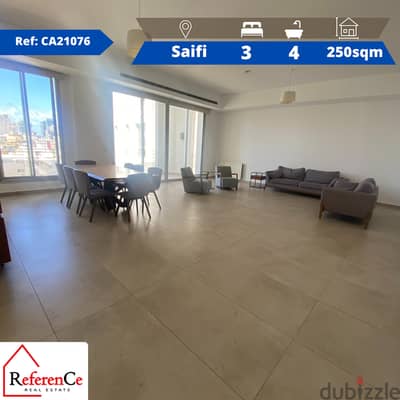 Luxurious apartment in Saifi شقة فاخرة في الصيفي