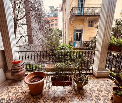 Traditional in Achrafieh Carré d’or Fully Furnished 180m2 Balconies