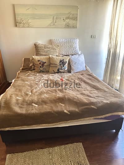 double bed almost new