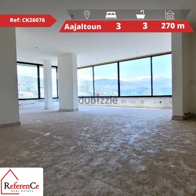 Prime location apartment in Aajalroun شقة بموقع مميز في عجلون