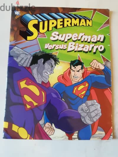 Superman vs Bizarro kids mag