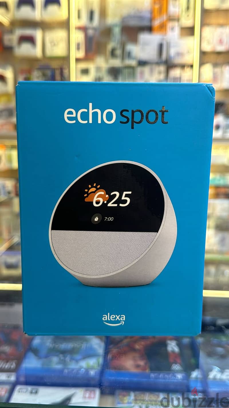 Amazon Echo Spot white Exclusive & new offer 0