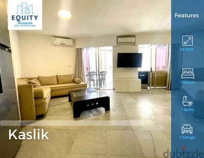 50 SQM Studio For Rent In Kaslik Near USEK شقة للإيجار #RK156958