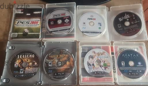 PS3 Accessories - DVDs, Joystick, Cable, HDD