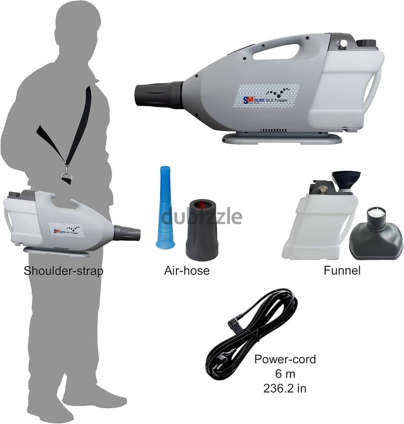 fogging sprayer used for disinfection, pest control, and sanitization 3