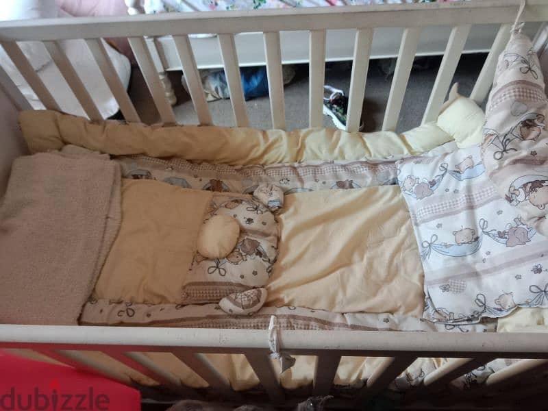 IKEA Baby Bed with free mattress 2