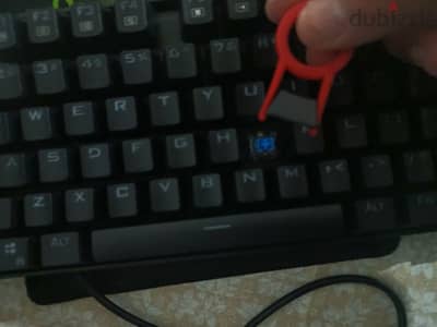 keyboard red dragon