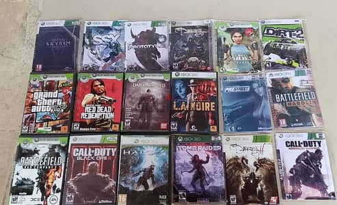 Xbox 360 (36 CD games) All working perfectly