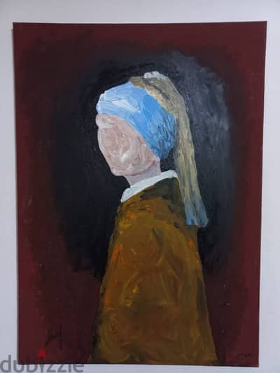 painting girl without a pearl earring