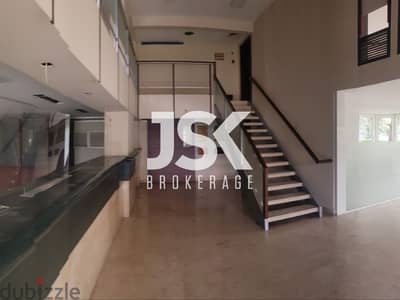 L08271-Commercial Showroom for Rent on the Main Road of Jounieh