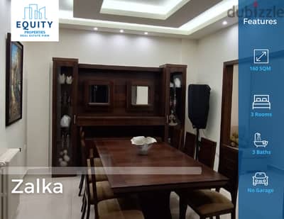 Furnsiehd 160 SQM Apartment For Sale In Zalka شقة للبيع #FR157555