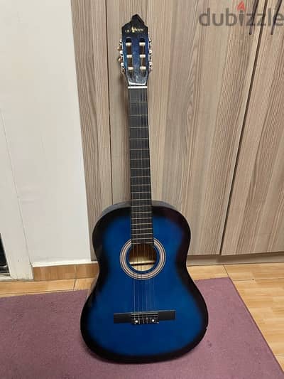 blue guitar + bag(free)