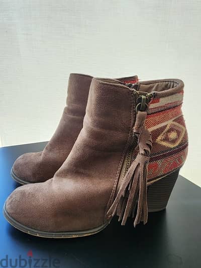 Boho Chic Ankle Boots – Stylish & Unique