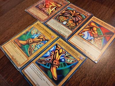 Yu-Gi-Oh ! Exodia all 5 pcs