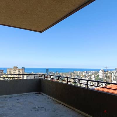 Spacious Apartment with seaview for sale in Antelias.