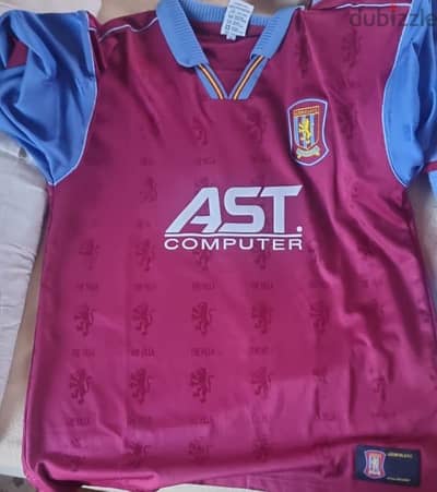 football retro jersey for Aston villa