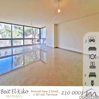 Elissar | Brand New 160m² + 90m² Terrace | Prime Location | 2nd Floor