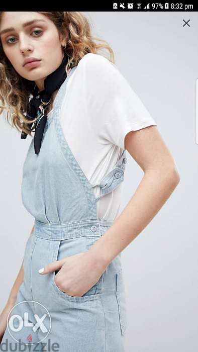 Asos denim jumpsuit size 40