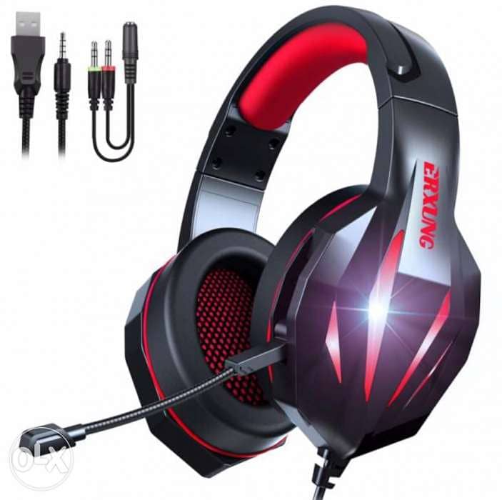 Gaming headset for ps4-5 and PC 1