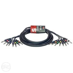 Stagg 3m Multicore Cable (ML-03/8PM8PM) 0