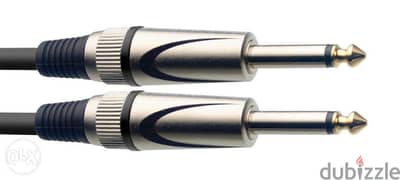 Stagg SGC6DL Heavy Duty 6m Instrument Cable 0