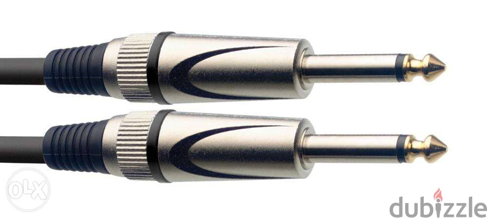 Stagg SGC6DL Heavy Duty 6m Instrument Cable 0