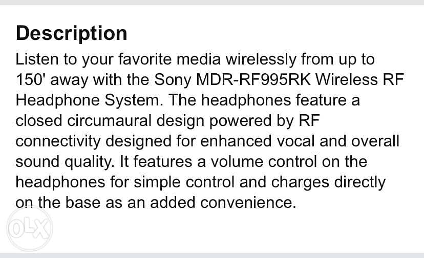 SONY Wireless Headphones-Logitech h600 5