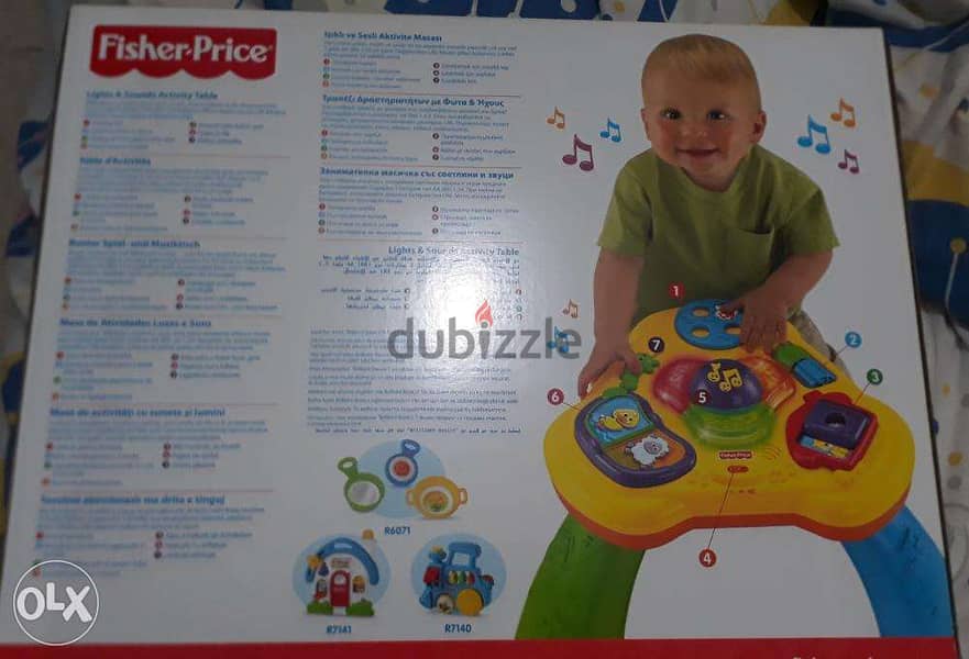 Fisher price table for babies 1