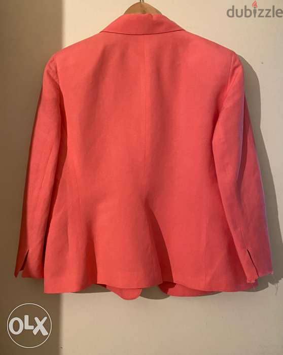 Le Suit Coral Blazer and pants 1