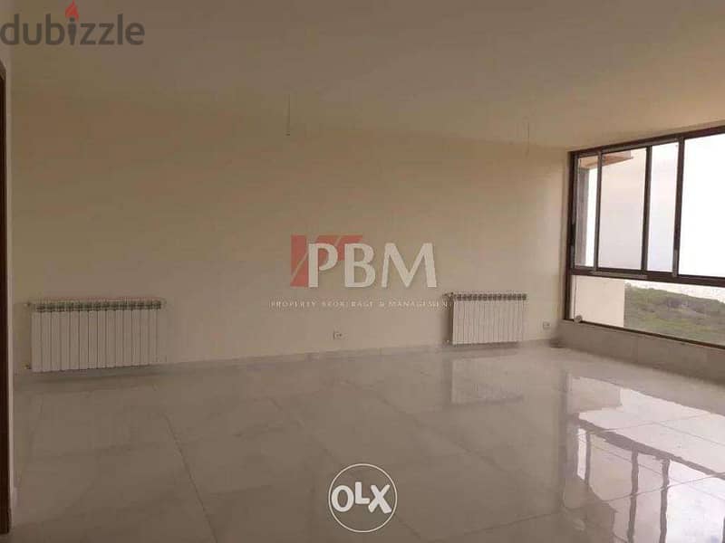 Apartment With A Beautiful View For Sale In Broumana | 154 SQM | 1