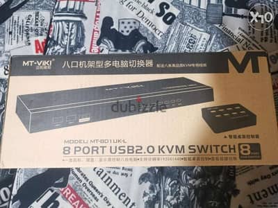 MT-Viki 8 Ports KVM