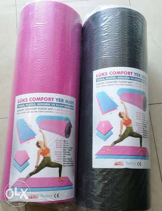 Double sided yoga mat 1.5cm 1