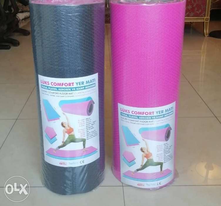 Double sided yoga mat 1.5cm 2