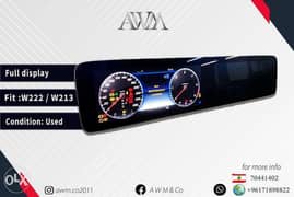 Mercedes Benz used full displays for W222-W213 available in stock 0