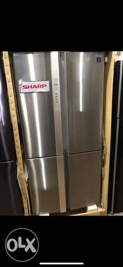 sharp 35 FT stainless steel 4 doors SHARP SJ-FS85V-SL5 0