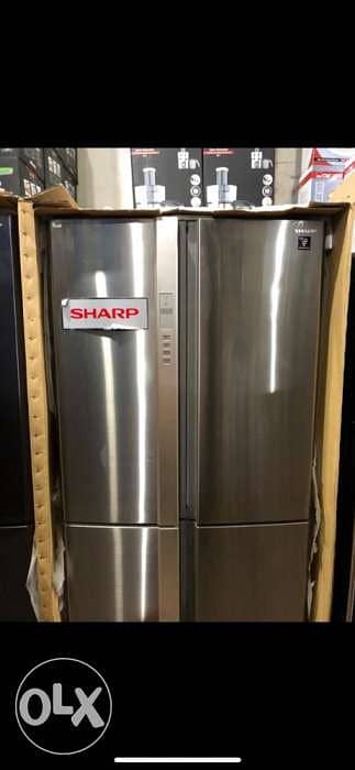 sharp 35 FT stainless steel 4 doors SHARP SJ-FS85V-SL5 1